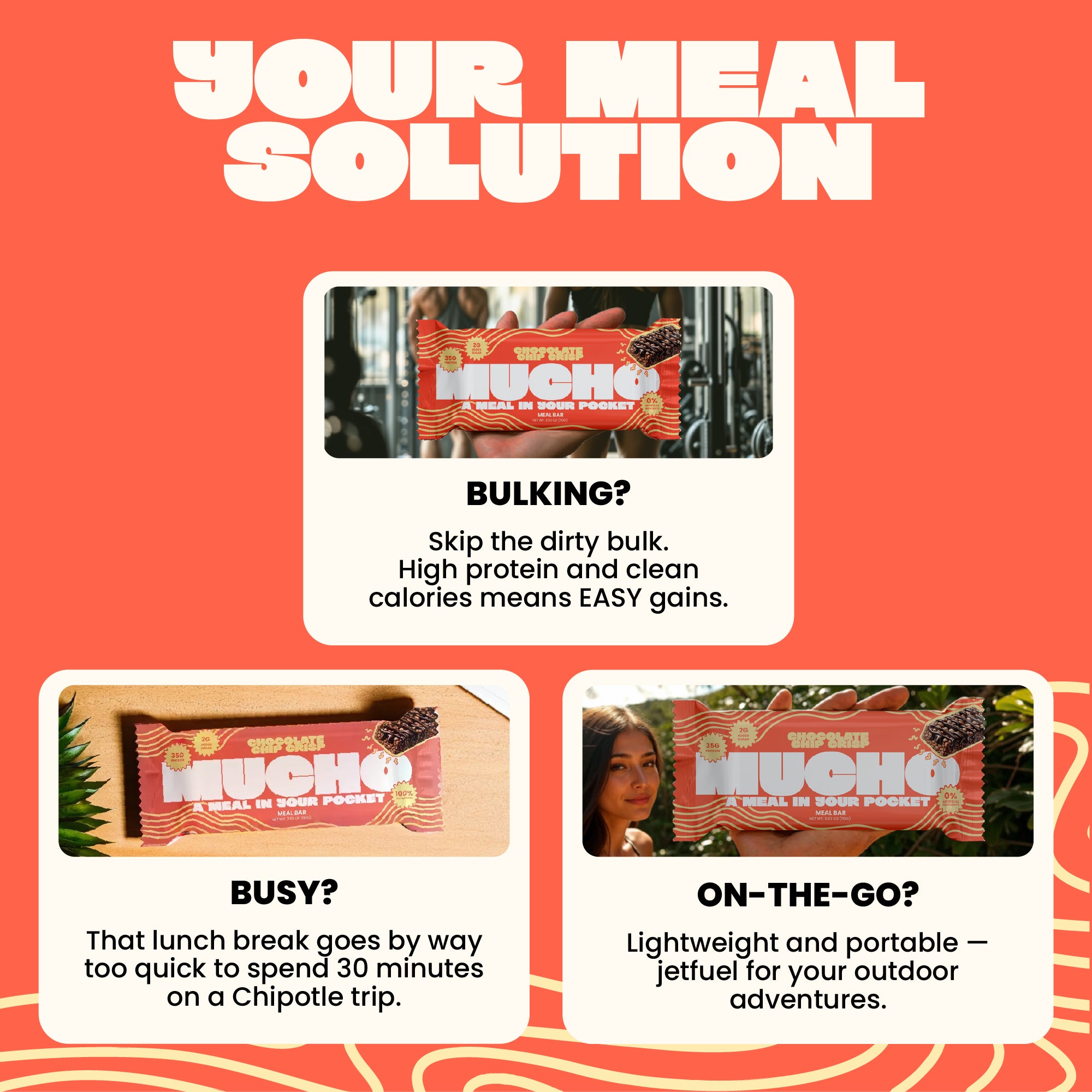 MEAL BARS (25% FT) - Mucho